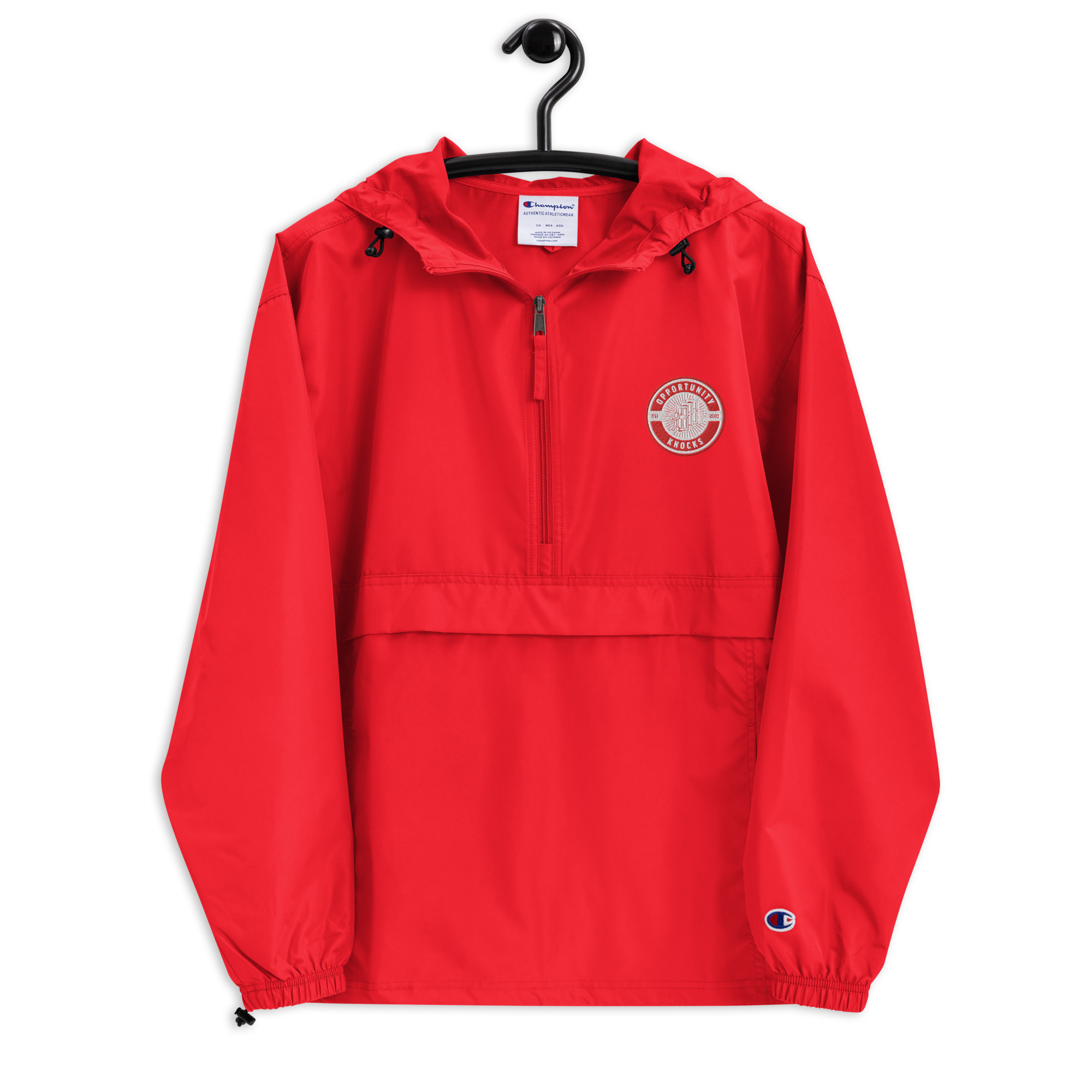 OK Embroidered Champion Packable Jacket